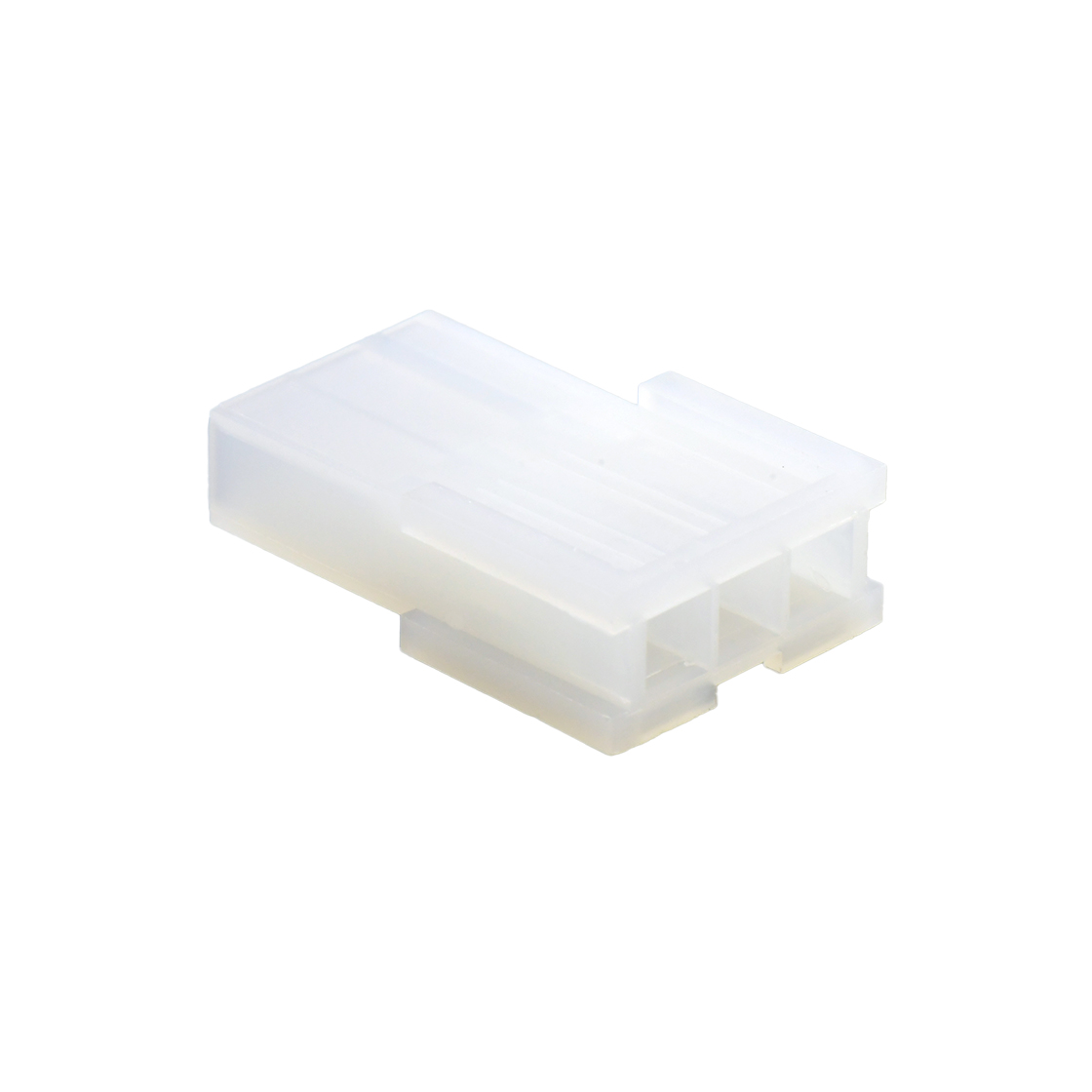 Pitch 4.2mm Female 单排 Housing 无耳 3Pin 本色